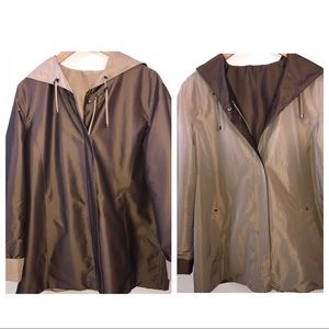 Women’s REVERSIBLE PORTRAIT Raincoat